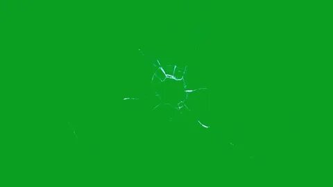 Glass Hit 01 Green Screen Chrome Key Adobe After Effects Gre