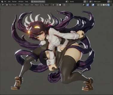 Filia. @sankaku3d. 
