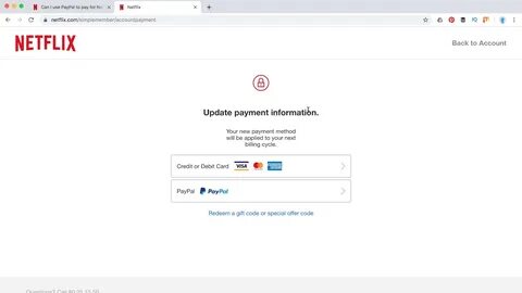 Can you use PayPal for Netflix? - YouTube