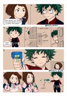 Blues no Twitter: "Villain Deku x Uraraka 1(forgot to post i