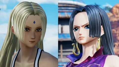 JUMP FORCE - Tsunade VS Boa Hancock - YouTube