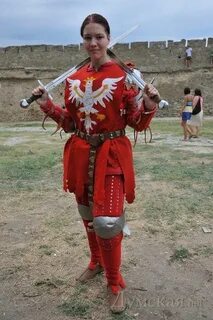 девушка с мечами Larp costume, Female armor, Warrior woman