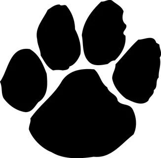 Cougar Paw Clipart