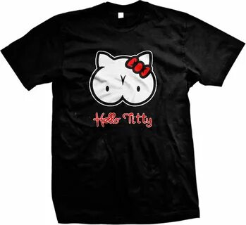 Hello kitty boob t shirt