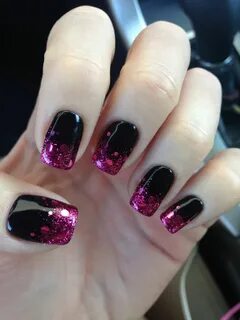 Hot pink glitter nails for vegas Wow nails, Sculptured nails