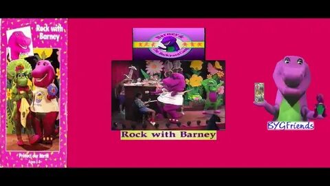 Rock With Barney Cassette Barney and the Backyard Gang 1991 