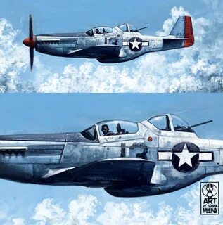 ArtStation - P-51 Mustang - Modified