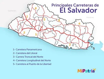 13 MAPAS UTILES DE EL SALVADOR ACTUALIZADO 2019