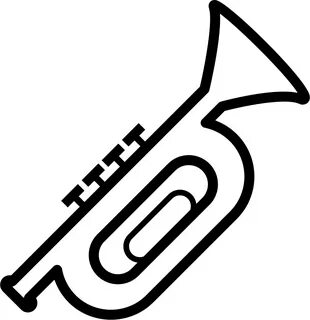 Trumpet Svg Png Icon Free Download (#41048) - OnlineWebFonts