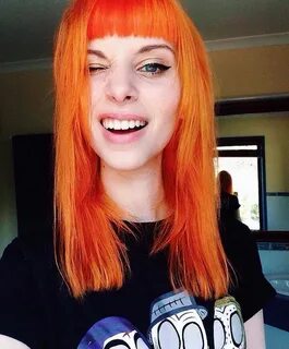 Похожее изображение Hair color orange, Dyed hair, Hair style