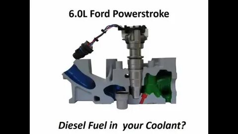 Diesel Fuel in your Coolant? 6.0L Ford Powerstroke Cylinder 
