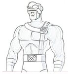 Cyclops X Men Easy Drawing : So lets start drawing cyclops. 