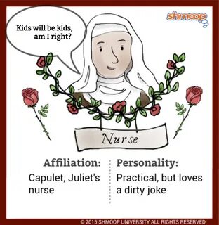 The Nurse in Romeo and Juliet Romeo and juliet, Juliet, Nurs