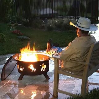 Cowboy Fire Pit Grill Accessories Garten