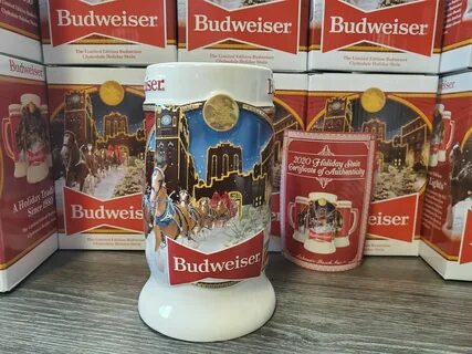 Купить 2020 Budweiser Holiday Stein von jährlichen Weihnacht