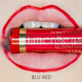 Blu-Red LinerSense #thebeautyofus L love you, Beverage can, 