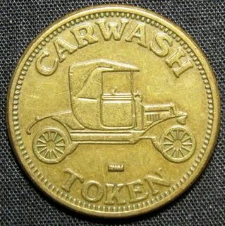 Vintage Car Wash Token No Cash Value: купить с доставкой из 