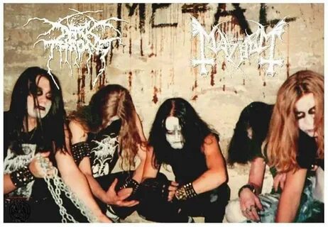 Darkthrone & Mayhem Mayhem black metal, Extreme metal, Black