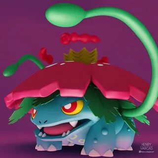 Henry Vargas on Instagram: "Gigantamax Venusaur . . . #pokem