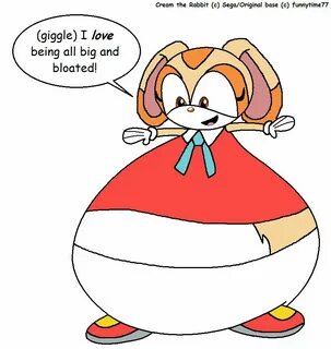 Cream the BLOATED Rabbit! by Pacster13 on DeviantArt