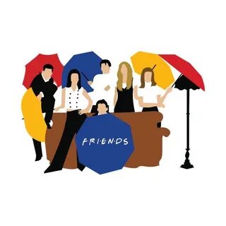 Pin by Kate Jones on FACES Friends illustration, Friends tv,