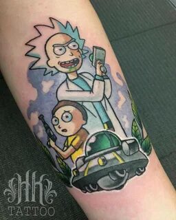 21 Rick and Morty's tattoos iNKPPL