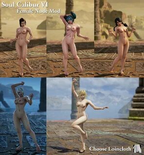 Скачать SoulCalibur 6 "Female Nude Mod - голые женские персо