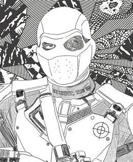 Suicide Squad Coloring Pages 80 Pictures Free Printable