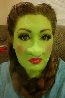 Princess Fiona Ogre makeup and prostetic by Jen Lehr Body Ar