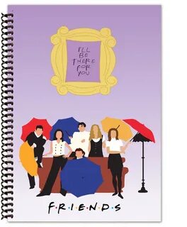 Friends Umbrella Notebook - Kaghaz Pakistan