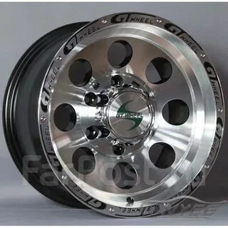 Новые диски GT Wheel R15 6X139,7 ET0 J8 серебро Off-Road-Whe