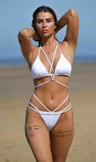 Jennifer Thompson in White Bikini 2018 -16 GotCeleb