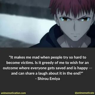 7 of the greatest quotes from Fate Zero and Fate Stay Night 