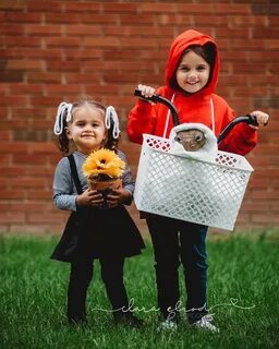 ❥ 80’s Baby ET Elliot & Gertie Costumes Sibling halloween co