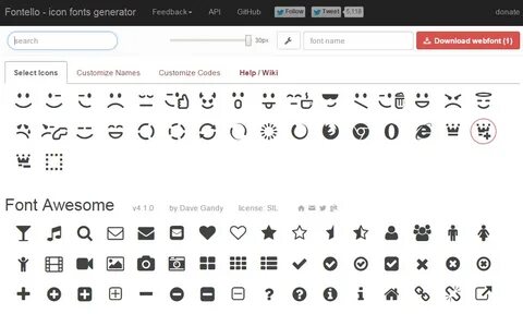 Best Icon & Font,SVG Generator Tools For Modern Designer