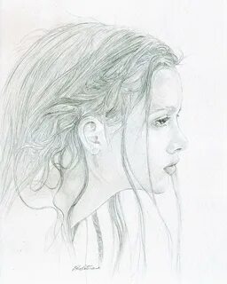 Profile Drawing by Pamela Bateman Pixels