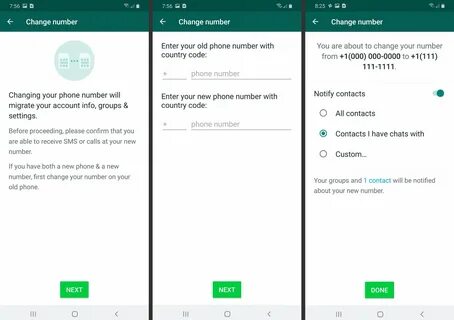 Awesome How To Change Your Whatsapp Number Without Losing Ch