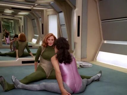 Deanna Troi and Beverly Crusher Deanna troi, Beverly crusher