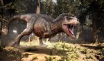 Картинка Тираннозавр рекс Динозавры 3D Графика Оскал Животны