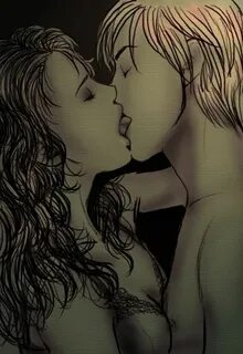 Pin on hot cartoon couple kiss