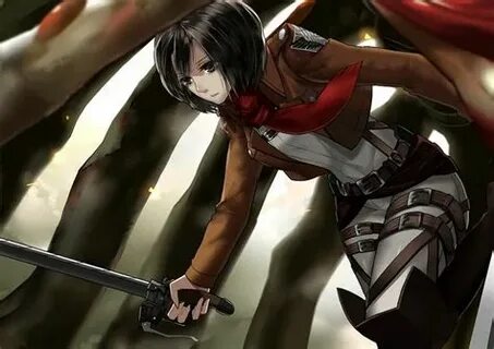 Mikasa Ackerman * Attack On Titan * Absolute Anime CLOUDYZ G