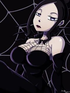 Xbooru - arachne (soul eater) arachne gorgon big breasts bre