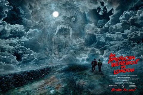 ArtStation - AN AMERICAN WEREWOLF IN LONDON Poster