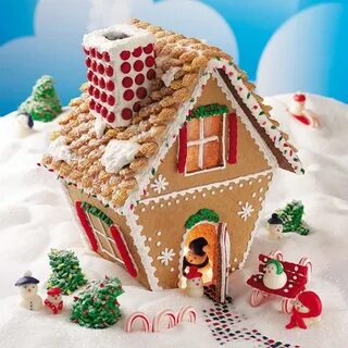 Winter Wonderland Gingerbread Cottage Recipe Gingerbread hou