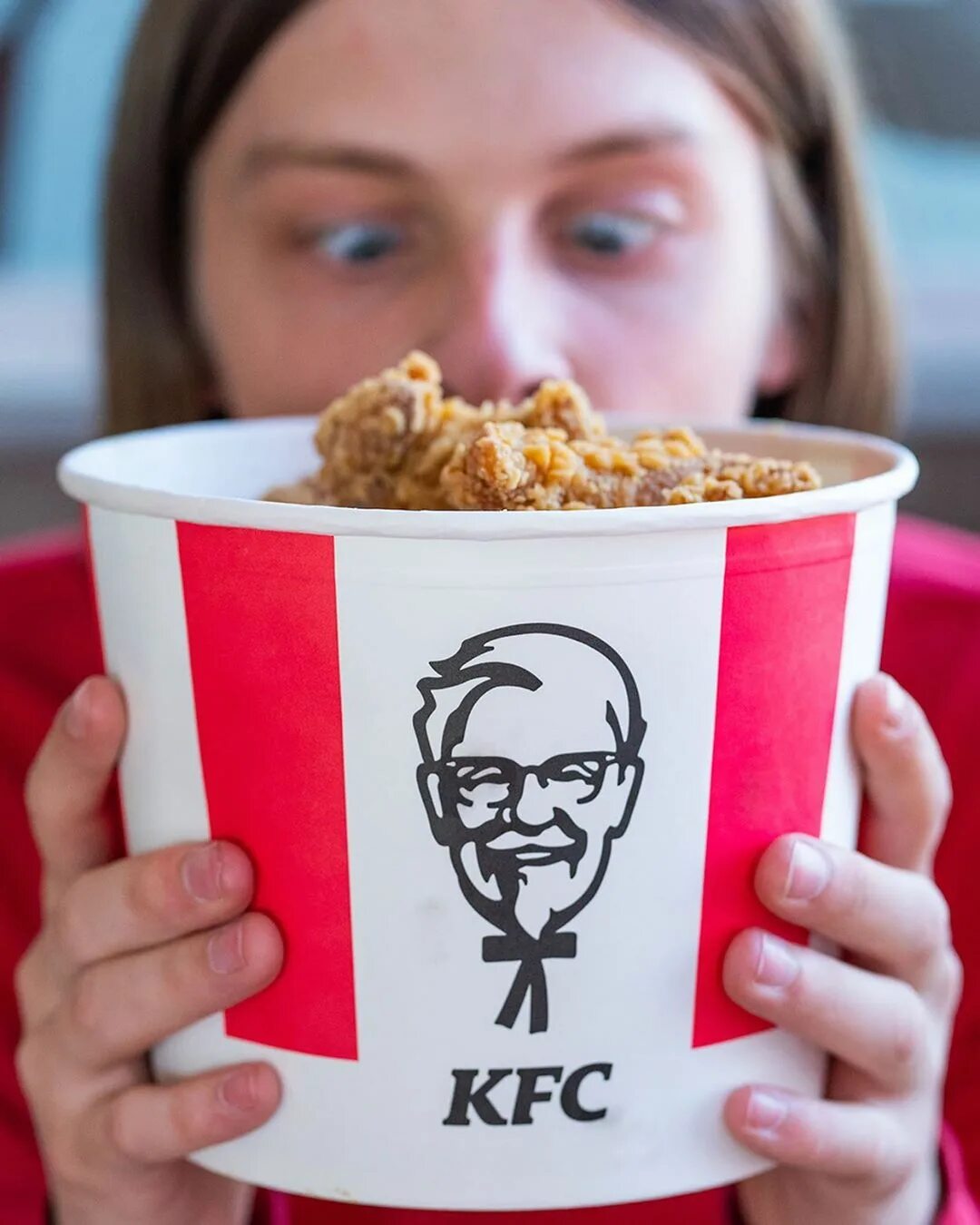 KFC UKRAINE в Instagram: "Твоя дівчина хотіла б, щоб ти дивився так на...