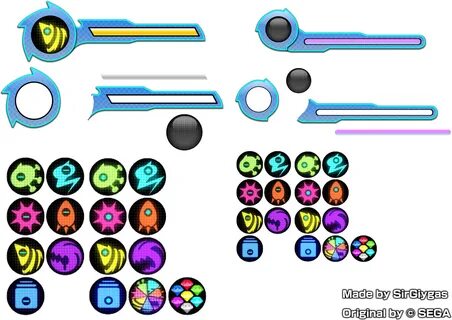 Sonic '06 Hud Bars - Sonic Colors Boost Bar Clipart - Large 