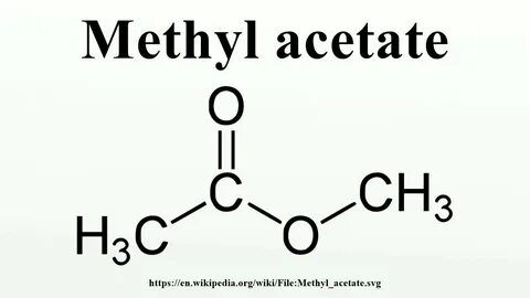 Methyl acetate - YouTube