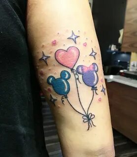 Disney balloon tattoo 💕 Tattoos for daughters, Cupcake tatto