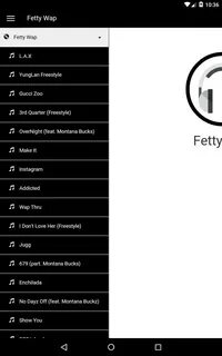 অ্যান্ড্রয়েডের জন্য Fetty Wap Lyrics - APK ডাউনলোড