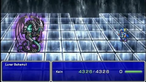 Final Fantasy IV - Lunar Bahamut - YouTube